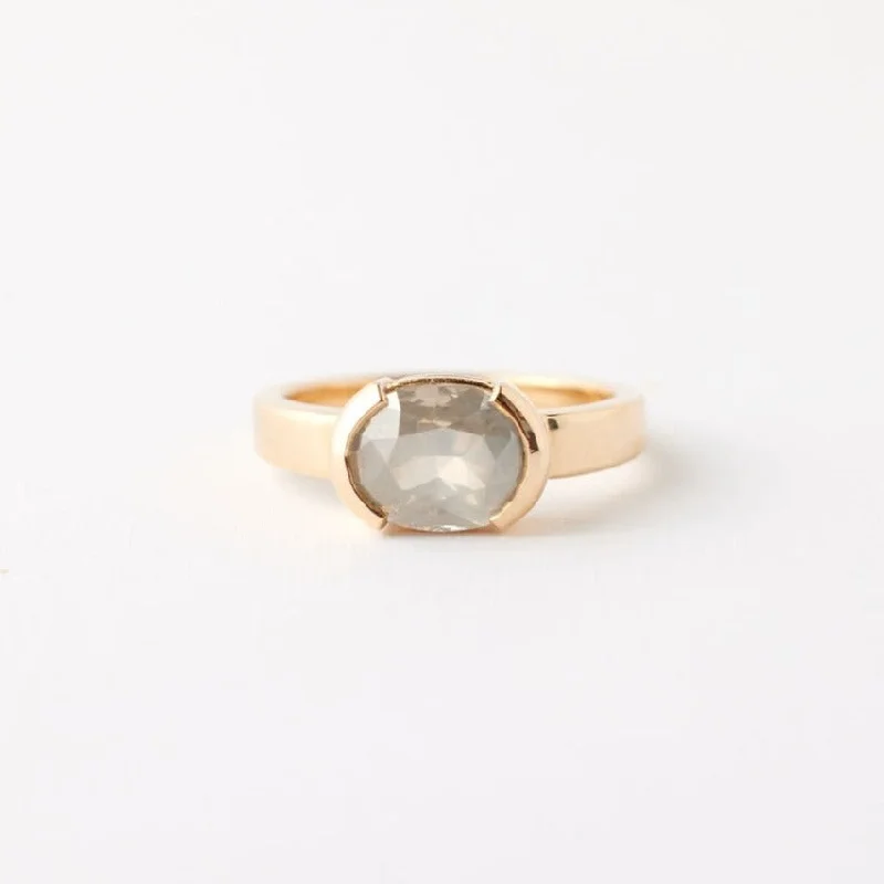 Seasonal Jewelry Deals – Elevate Your Style Cameron Ring - 2.37ct Grey Diamond