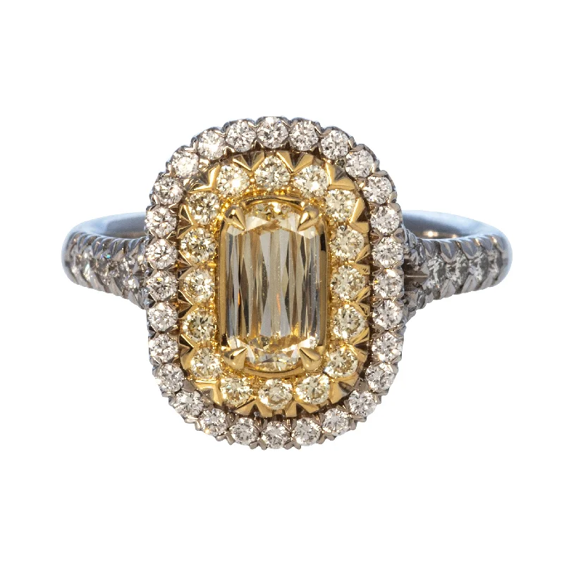 Trending Jewelry Styles Now At Limited-Time Discounts 1.17ctw L’Amour Crisscut Yellow Diamond Halo Engagement Ring Trending Jewelry Styles Now At Limited-Time Discounts 1.17ctw L’Amour Crisscut Yellow Diamond Halo Engagement Ring
