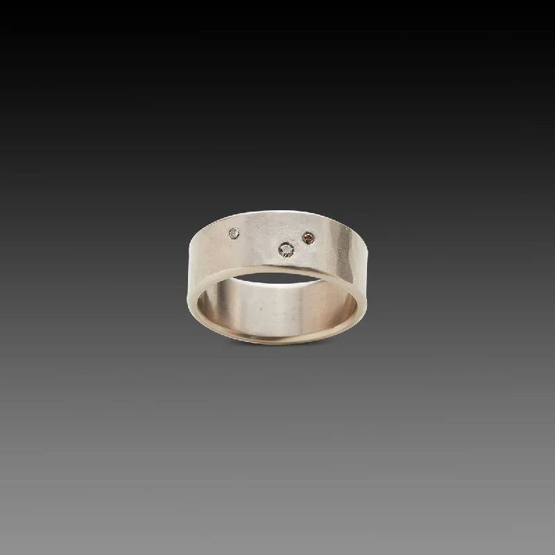 Exclusive Online Jewelry Sale – Don't Wait Constellation Band in 18k White Gold