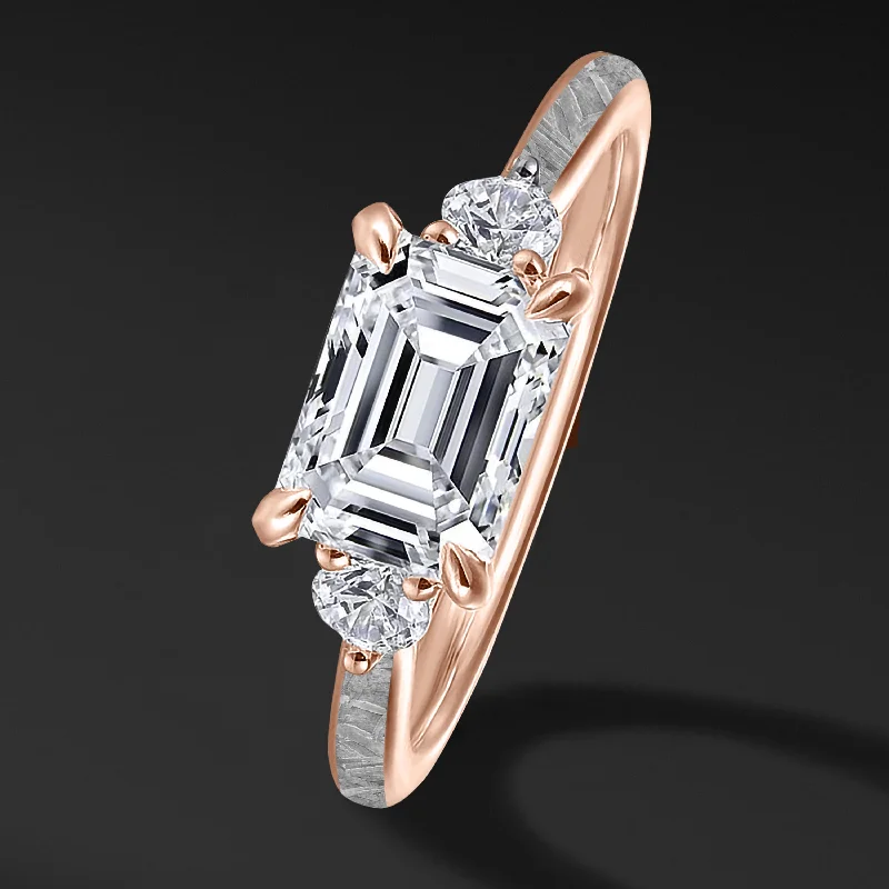 Shop Dazzling Jewelry With Special Promotional Discounts Meteorite Embrace - Meteorite Engagement Ring 14K Gold & Moissanite - Gift from the Skies for your Beloved. Made to order. Shop Dazzling Jewelry With Special Promotional Discounts Meteorite Embrace - Meteorite Engagement Ring 14K Gold & Moissanite - Gift from the Skies for your Beloved. Made to order.