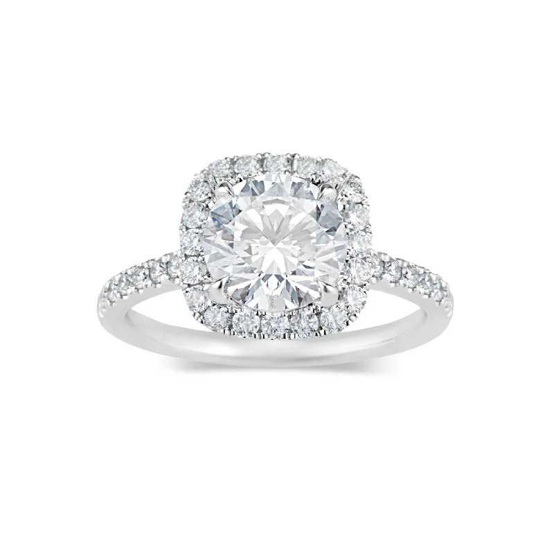 Jewelry Flash Sale – Stylish Designs At Unbeatable Rates Cushion Halo Diamond Engagement Ring with Diamond Shoulders Jewelry Flash Sale – Stylish Designs At Unbeatable Rates Cushion Halo Diamond Engagement Ring with Diamond Shoulders