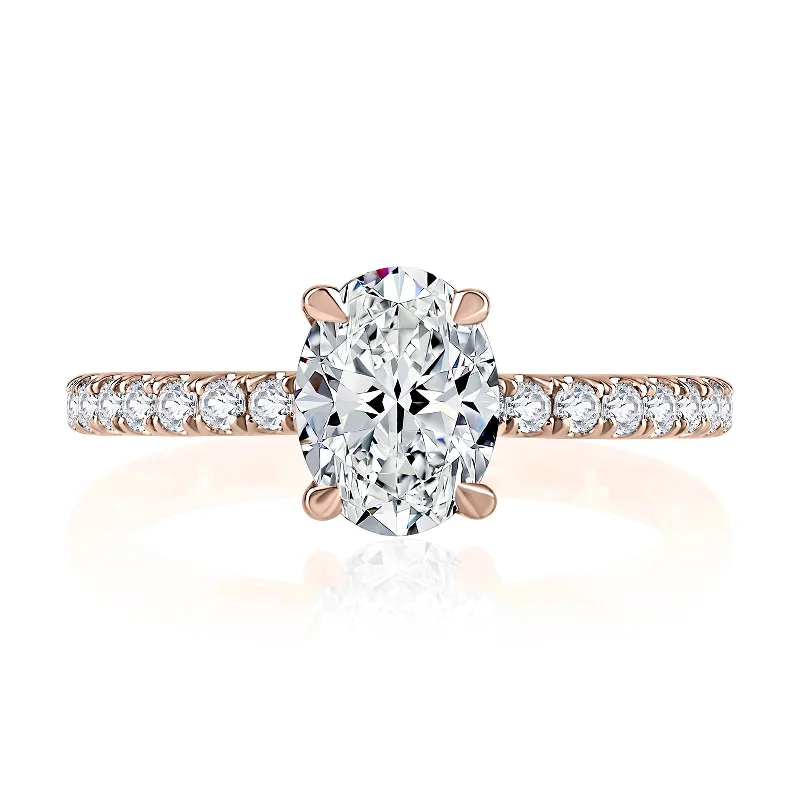 Grab Your Favorite Jewelry At The Lowest Prices Diamond Semi Mount Ring | 14k Rose (1.50ct Head) Grab Your Favorite Jewelry At The Lowest Prices Diamond Semi Mount Ring | 14k Rose (1.50ct Head)