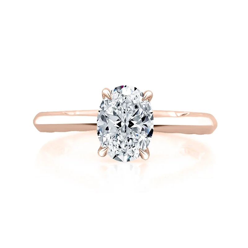 Timeless Elegance, Temporary Discounts – Act Fast Diamond Semi Mount Ring | 14k Rose (1.50ct Head) Timeless Elegance, Temporary Discounts – Act Fast Diamond Semi Mount Ring | 14k Rose (1.50ct Head)