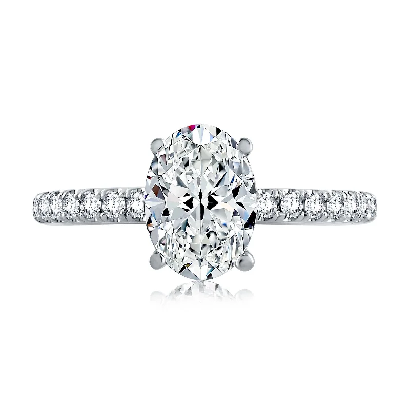 Affordable Glamour – Premium Jewelry At Special Prices Diamond Semi Mount Ring | 18k White (1.50ct Head) Affordable Glamour – Premium Jewelry At Special Prices Diamond Semi Mount Ring | 18k White (1.50ct Head)