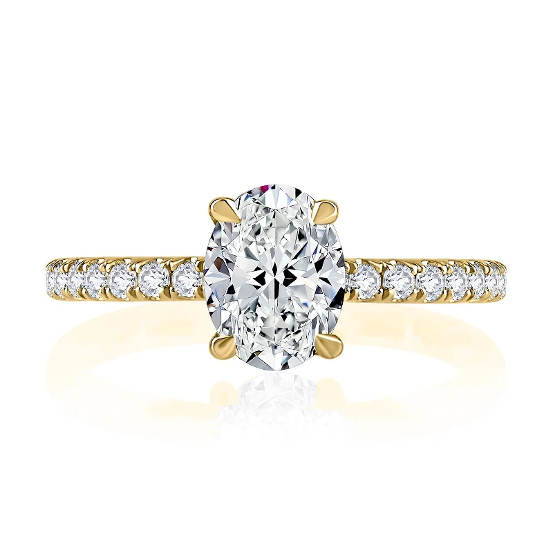 Huge Savings On Timeless Jewelry Collections Diamond Semi Mount Ring | 18k Yellow (1.50ct Head) Huge Savings On Timeless Jewelry Collections Diamond Semi Mount Ring | 18k Yellow (1.50ct Head)