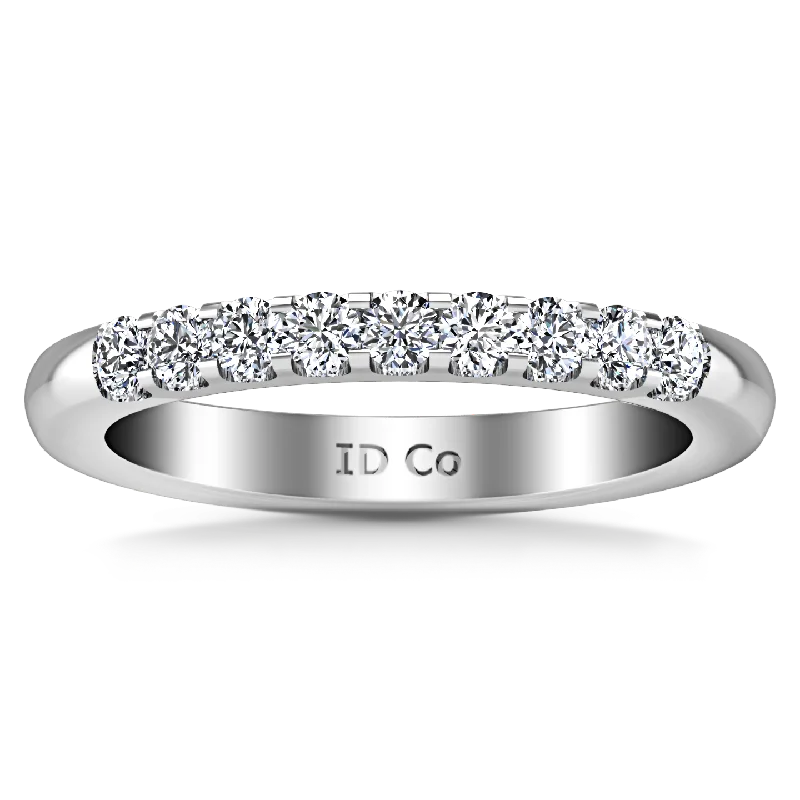 Huge Savings On Timeless Jewelry Collections Diamond Wedding Band Candice 0.21 Cts 14K White Gold Huge Savings On Timeless Jewelry Collections Diamond Wedding Band Candice 0.21 Cts 14K White Gold