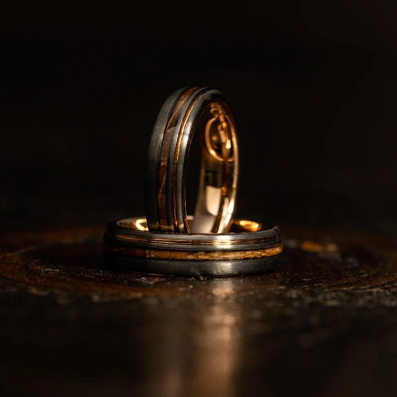 Exclusive Jewelry Discounts – Shop Now For Savings "Dionysis" Womens Tungsten Carbide Ring- Rose Gold X Whiskey Barrel- 5mm Exclusive Jewelry Discounts – Shop Now For Savings "Dionysis" Womens Tungsten Carbide Ring- Rose Gold X Whiskey Barrel- 5mm