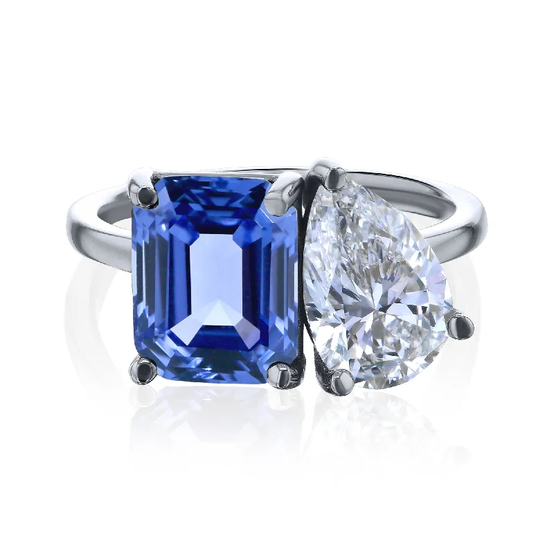 Huge Savings On Timeless Jewelry Collections Sapphire & Diamond Dutchess Ring