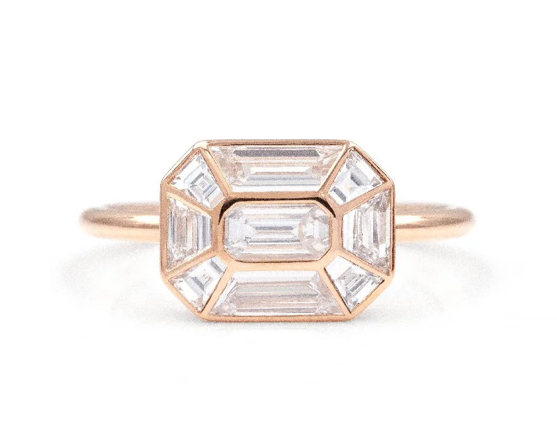 Seasonal Jewelry Sale – Upgrade Your Style Today East West Tessellate Ring