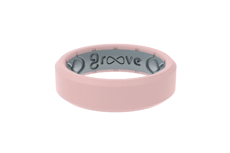 Timeless Jewelry Styles At Wallet-Friendly Prices Edge Rose Quartz Thin Ring