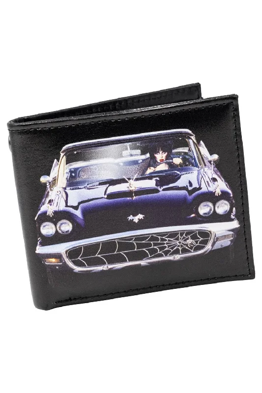 Elvira Macabre Mobile Bi Fold Wallet