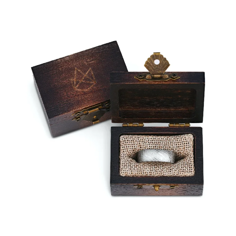 Exclusive Online Jewelry Sale – Don't Wait Rustic Wood Ring Box