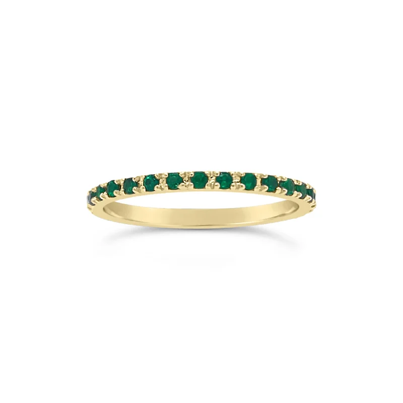 Luxury Jewelry At Unbeatable Discounts Emerald Eternity Band