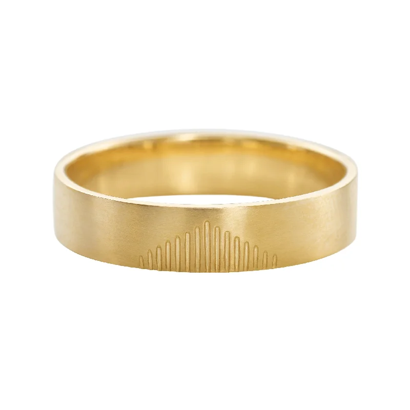 Fashion-Forward Jewelry At Incredible Prices Engraved Pyramid Wedding Band