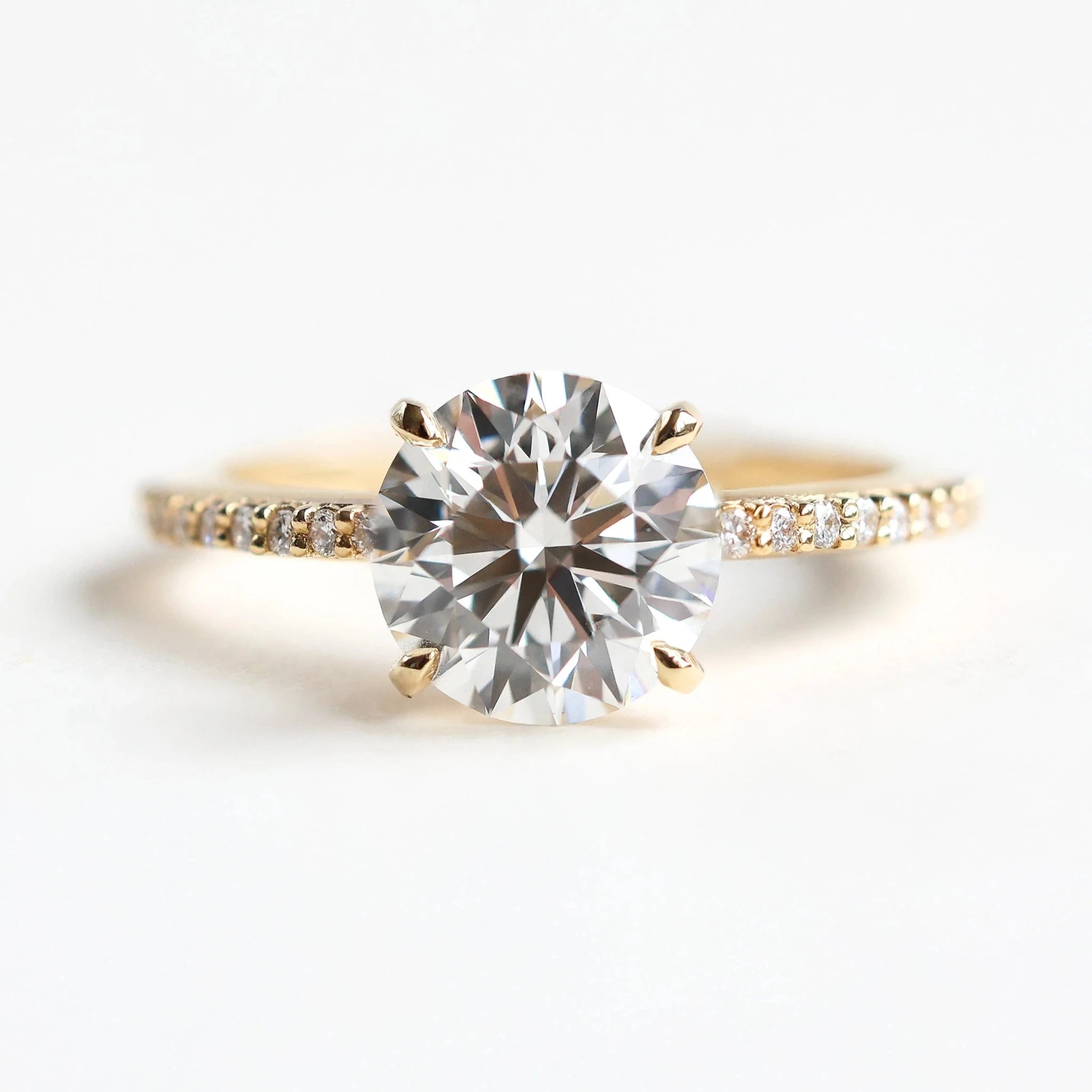 Sparkle On A Budget – Fine Jewelry For Less Fiamma 2Ct Round Diamond Ring