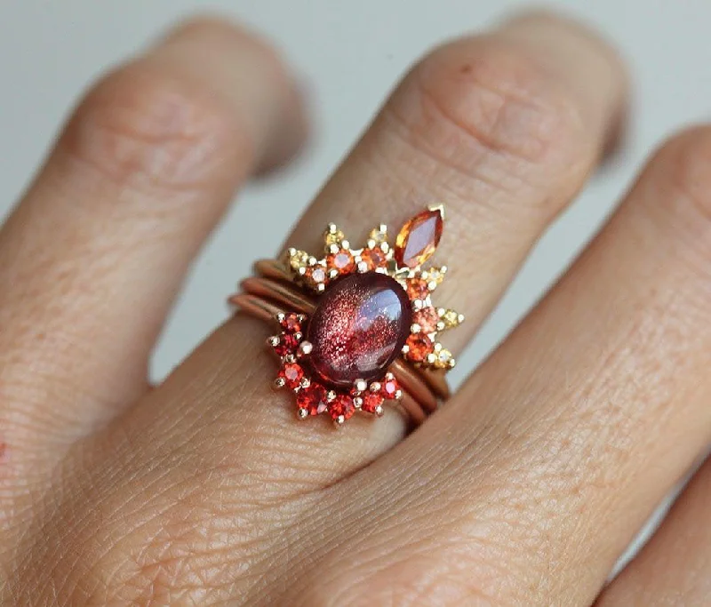 Luxury Meets Affordability – Jewelry Sale Live Now Marsa Flame Ring Set, Fire Ring Set Luxury Meets Affordability – Jewelry Sale Live Now Marsa Flame Ring Set, Fire Ring Set