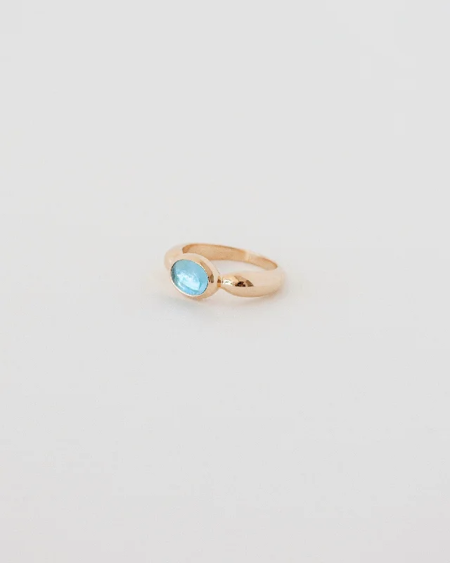 Fine Jewelry, Limited-Time Offers Available GARNER RING | BLUE TOPAZ