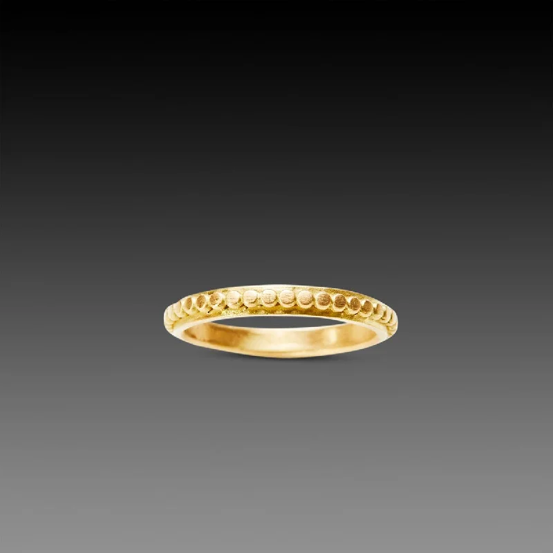 Timeless Elegance Now At Special Discounts Gold Raised Dot Band