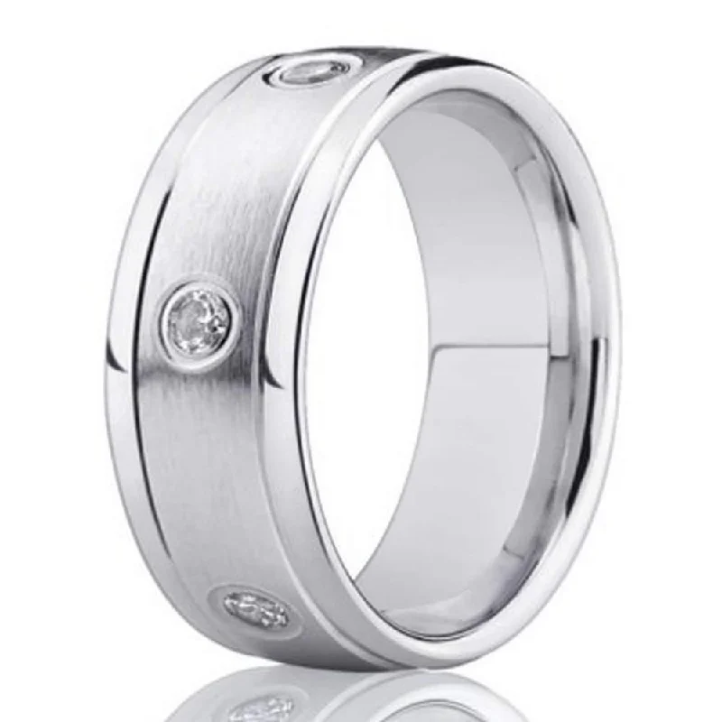 Limited-Stock Jewelry Clearance – Grab Your Favorites Now 8mm Mens 14k White Gold Diamond Eternity Wedding Band Limited-Stock Jewelry Clearance – Grab Your Favorites Now 8mm Mens 14k White Gold Diamond Eternity Wedding Band