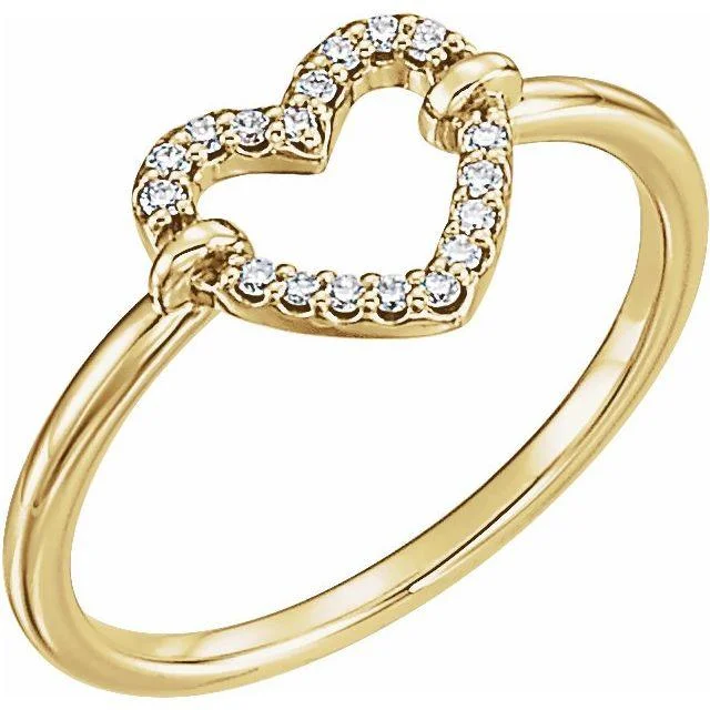 Best Jewelry Sale – Shop Exclusive Designs Now JDTKSP-122972 -14K 0.25 CTW Diamond Heart Ring Best Jewelry Sale – Shop Exclusive Designs Now JDTKSP-122972 -14K 0.25 CTW Diamond Heart Ring