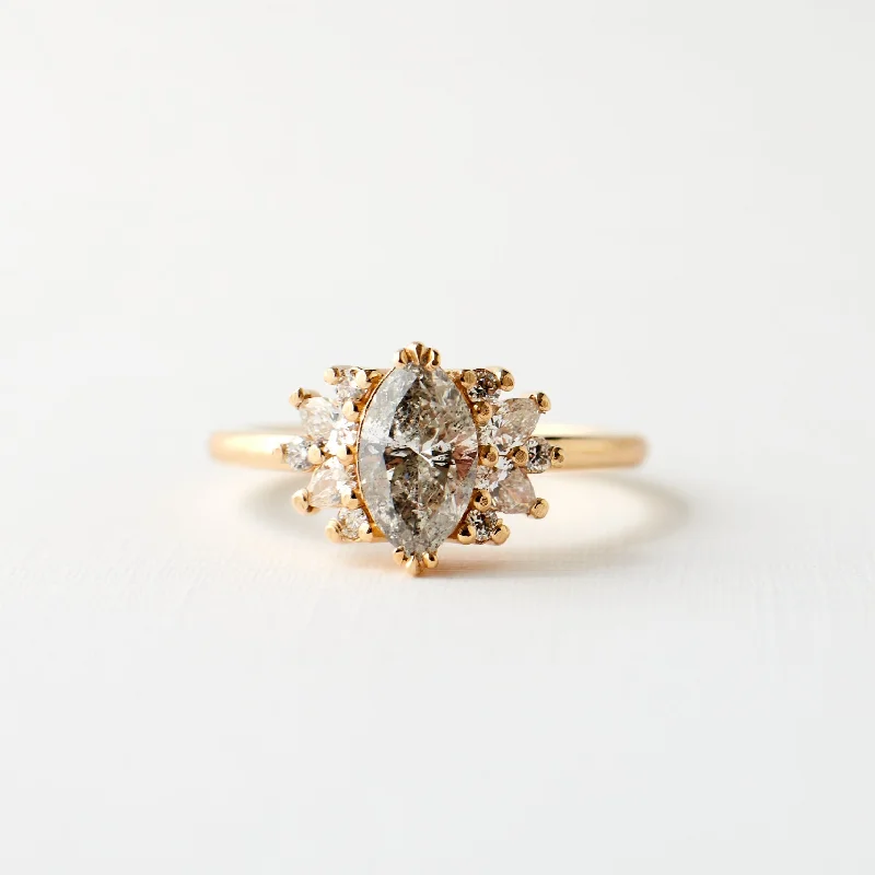 Get The Sparkle You Love At Prices You Adore Kori Ring - .75 Carat Salt and Pepper Diamond Get The Sparkle You Love At Prices You Adore Kori Ring - .75 Carat Salt and Pepper Diamond