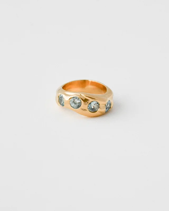 Elegant Jewelry, Affordable Luxury – Shop Now MAGMA RING | SKY BLUE TOPAZ