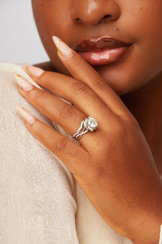 Unmissable Jewelry Sale – Shop Before It's Too Late Moonstone Moissanite Bride Set Unmissable Jewelry Sale – Shop Before It's Too Late Moonstone Moissanite Bride Set