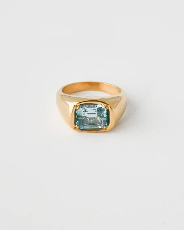 Best Jewelry Deals – Shop Premium Pieces At Great Prices MUD RING | SKY BLUE TOPAZ