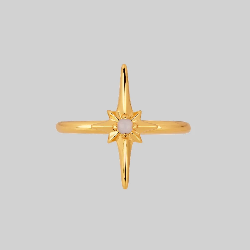 Sparkle For Less – Shop Our Limited-Time Jewelry Deals NOVA. Star Flare Opalite Ring - Gold