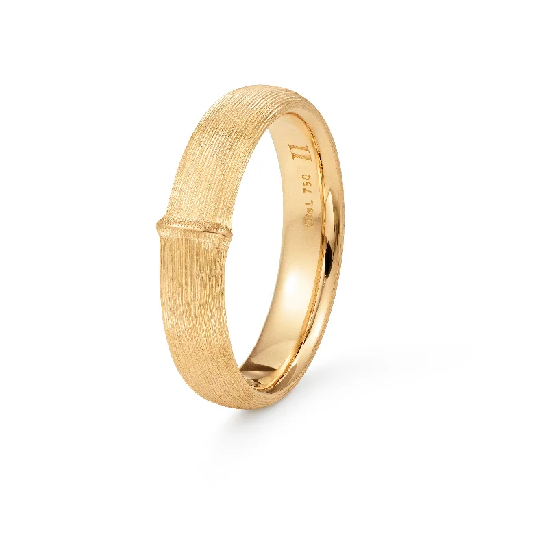 Luxury Jewelry Without The Luxury Price Tag Large Nature Mens 18K Gold Ring
