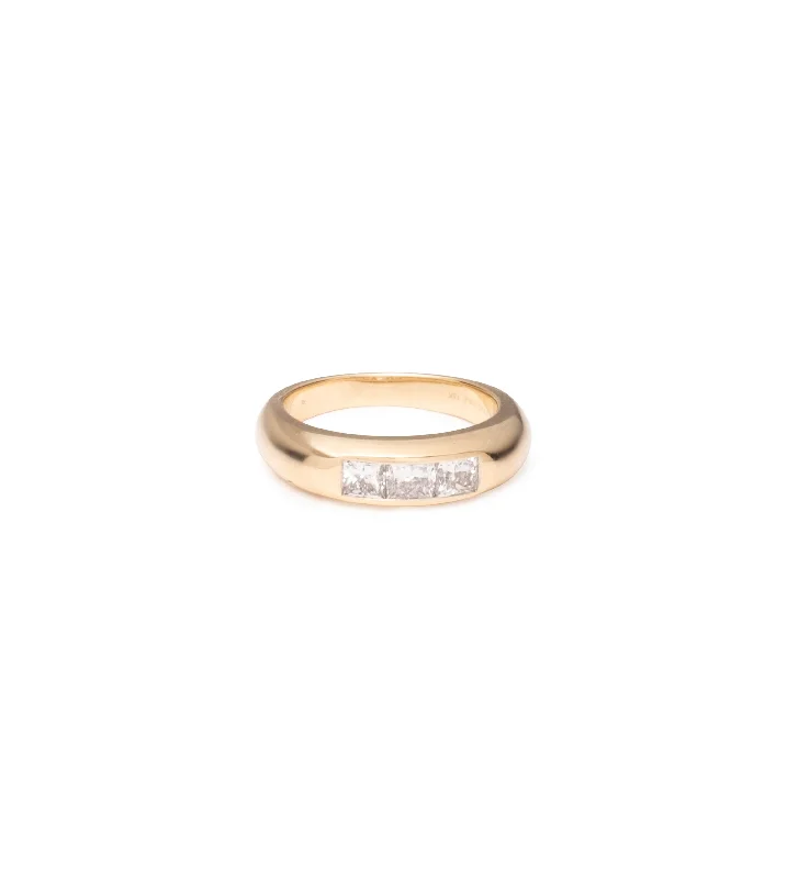 Flash Sale On Exquisite Jewelry – Don't Miss Out Princess Cut Diamond : Gemstone Band