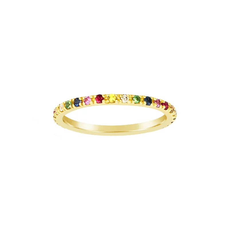 Fashion-Forward Jewelry At Incredible Prices Rainbow Gemstone Ring