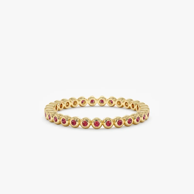 Sparkle For Less – Shop Our Limited-Time Jewelry Deals Ruby Eternity Band, Nyra