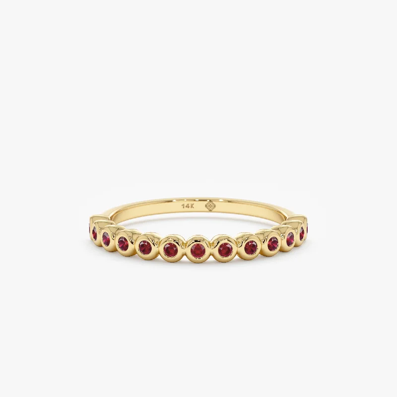 Once-A-Year Jewelry Deals – Shop Before They’Re Gone Ruby Half Eternity Band, Arleth Once-A-Year Jewelry Deals – Shop Before They’Re Gone Ruby Half Eternity Band, Arleth