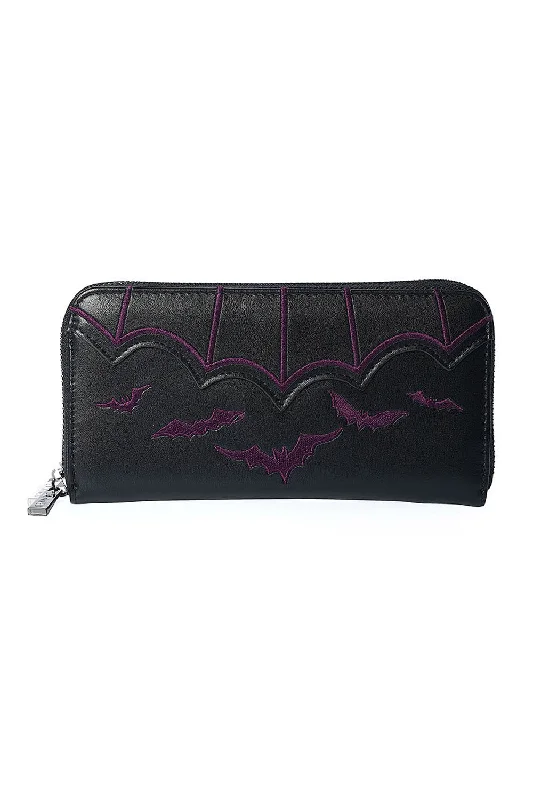 Salem Wallet [BLACK/PURPLE]