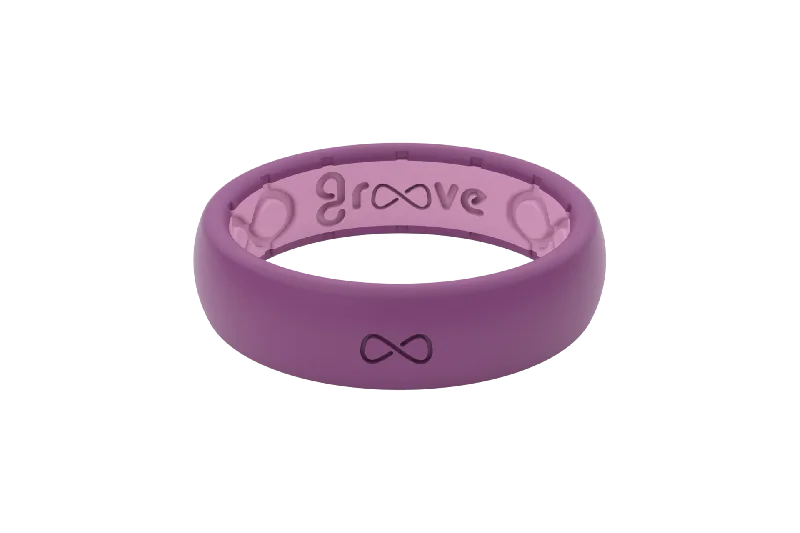 Unmissable Deals On Handmade Jewelry Collections Solid Lilac Thin Ring
