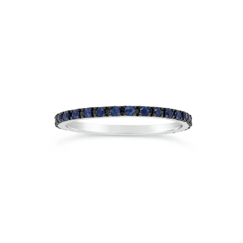 Elegant Jewelry, Exclusive Prices – Shop Now Simple Sapphire Eternity Band