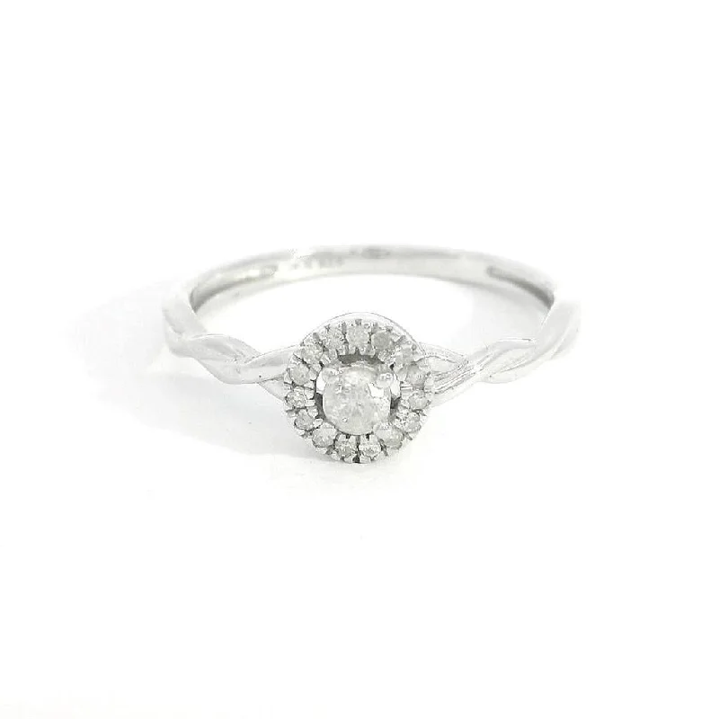 Premium Jewelry Now Available At Special Discounts Sterling Silver Twisted Natural Diamonds Ring Premium Jewelry Now Available At Special Discounts Sterling Silver Twisted Natural Diamonds Ring