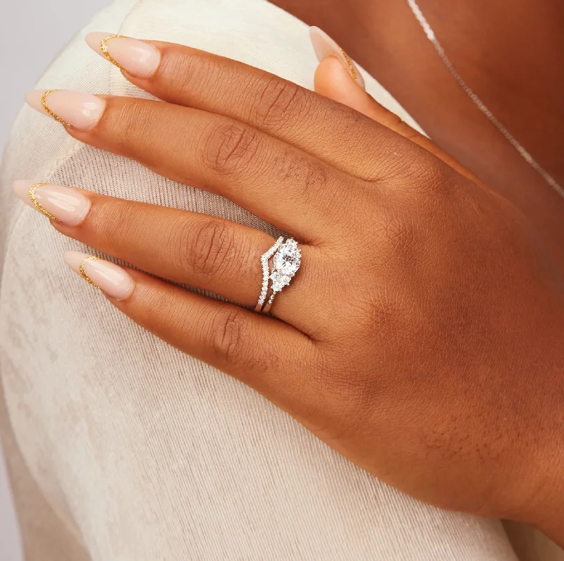 Get Ready To Sparkle – Special Jewelry Discounts Tare-Wishbone Sterling Silver Bride Set Get Ready To Sparkle – Special Jewelry Discounts Tare-Wishbone Sterling Silver Bride Set