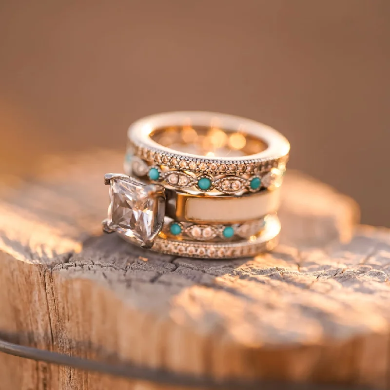 Handcrafted Beauty At Affordable Prices Silver Creeks Wedding Set