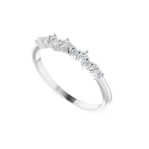 14K White Gold