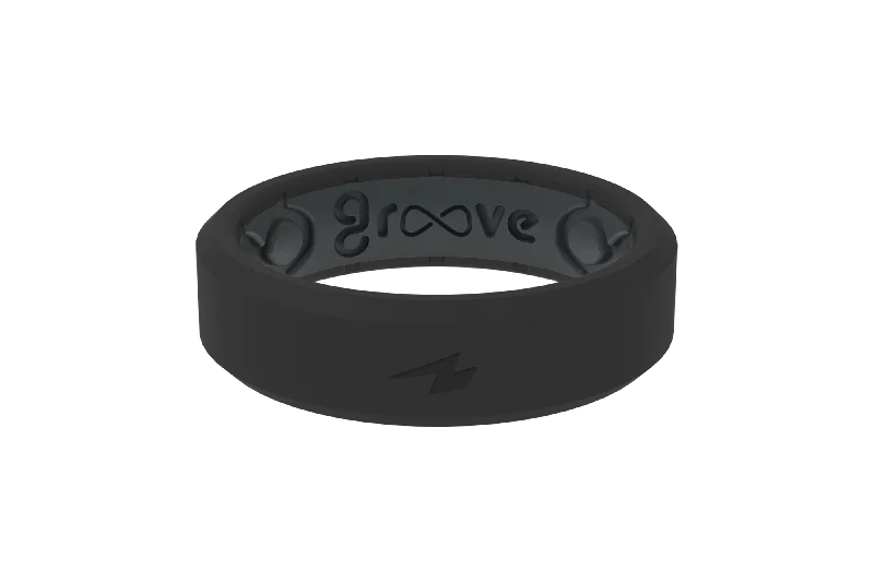 High-End Sparkle, Low-End Prices – Jewelry Sale Live Zeus Midnight Black Thin Ring