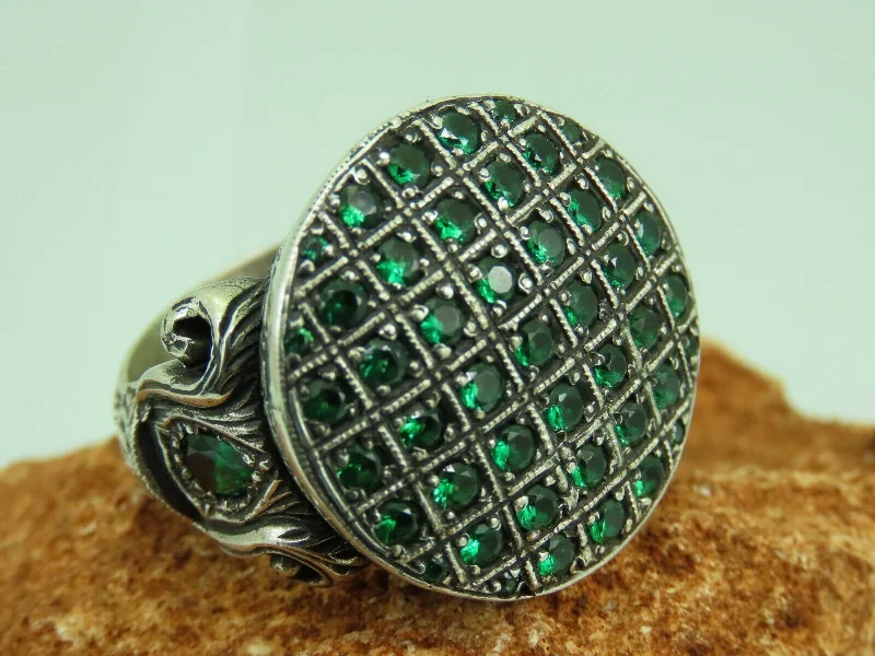 Get The Best Deals On Timeless Jewelry Pieces Turkish Handmade Jewelry 925 Sterling Silver Emerald Stone Mens Rings Get The Best Deals On Timeless Jewelry Pieces Turkish Handmade Jewelry 925 Sterling Silver Emerald Stone Mens Rings