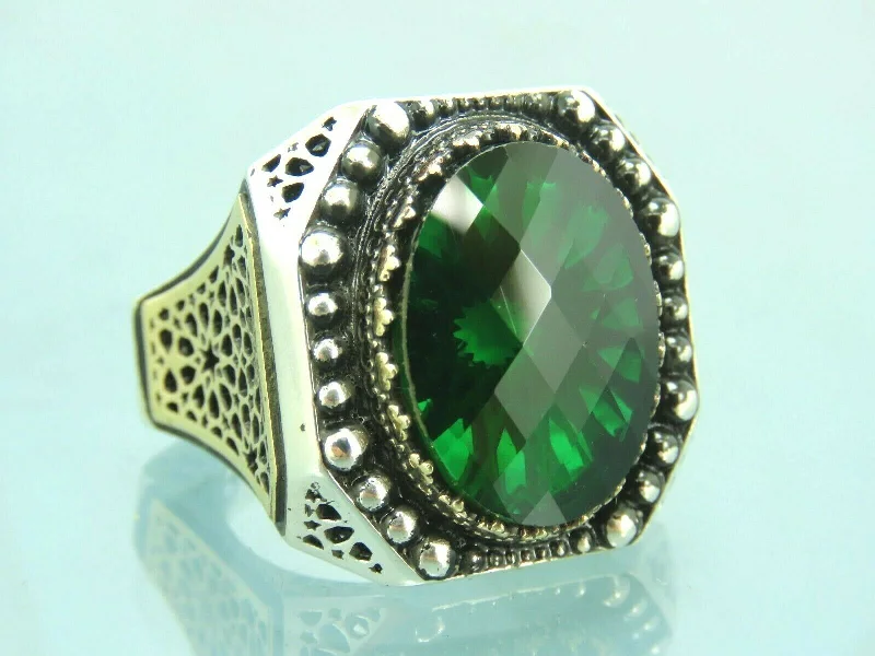 Shop Elegant Jewelry At Unbeatable Prices Turkish Handmade Jewelry 925 Sterling Silver Emerald Stone Mens Rings Shop Elegant Jewelry At Unbeatable Prices Turkish Handmade Jewelry 925 Sterling Silver Emerald Stone Mens Rings