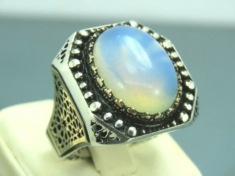 Limited-Time Offer On Elegant Jewelry Pieces Turkish Handmade Jewelry 925 Sterling Silver Moonstone Mens Rings Limited-Time Offer On Elegant Jewelry Pieces Turkish Handmade Jewelry 925 Sterling Silver Moonstone Mens Rings