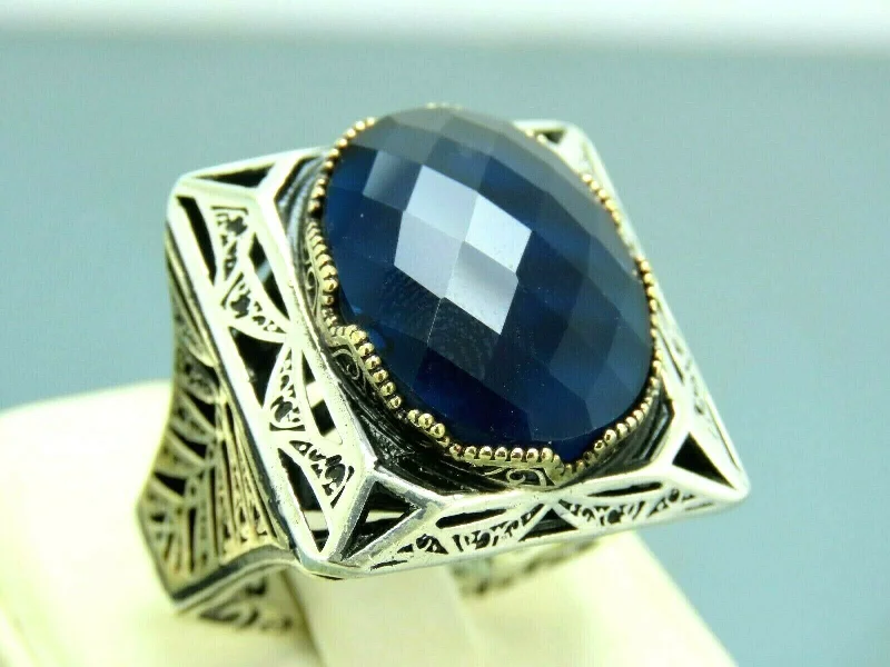 Shop Dazzling Jewelry At The Best Prices Turkish Handmade Jewelry 925 Sterling Silver Sapphire Stone Mens Rings Shop Dazzling Jewelry At The Best Prices Turkish Handmade Jewelry 925 Sterling Silver Sapphire Stone Mens Rings