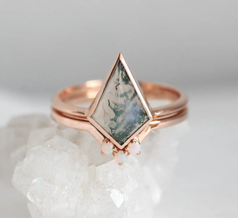 Affordable Elegance – Special Jewelry Sale Now Live Paola Kite Moss Agate Ring Set Affordable Elegance – Special Jewelry Sale Now Live Paola Kite Moss Agate Ring Set
