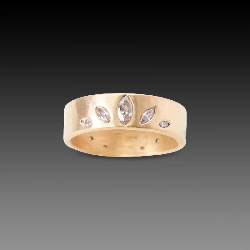 Luxury Jewelry Now At Special Promotional Rates Wide Lotus Band