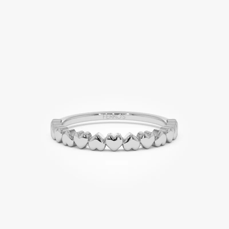 14K White Gold