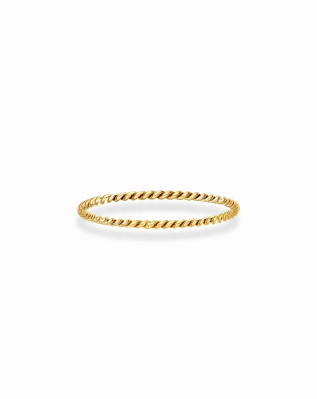 Get The Best Deals On Timeless Jewelry Pieces 14k Lasso Stacking Ring